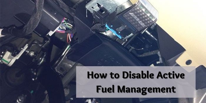 How to Disable Active Fuel Management